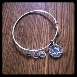 Alex and Ani Star of David bracelet +energy